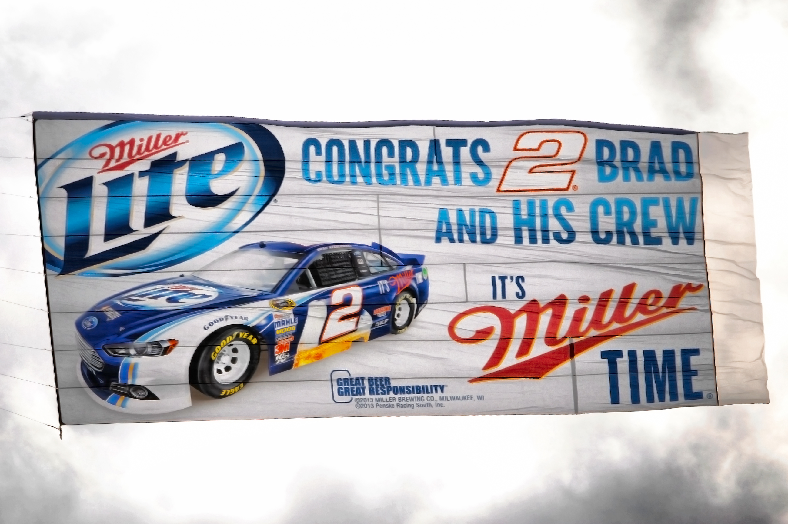 NASCAR aerial advertising
