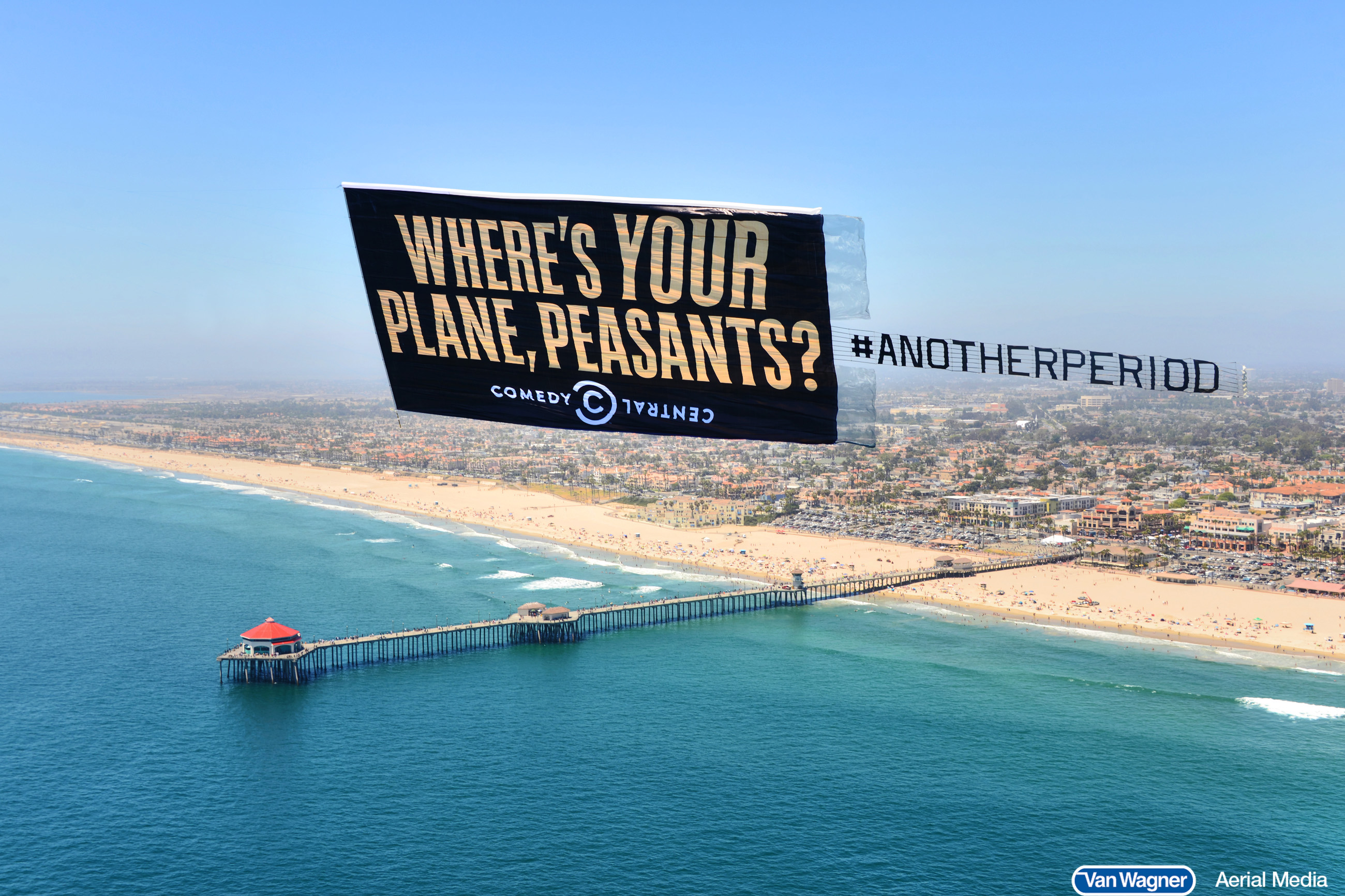 comedy central aerial banner