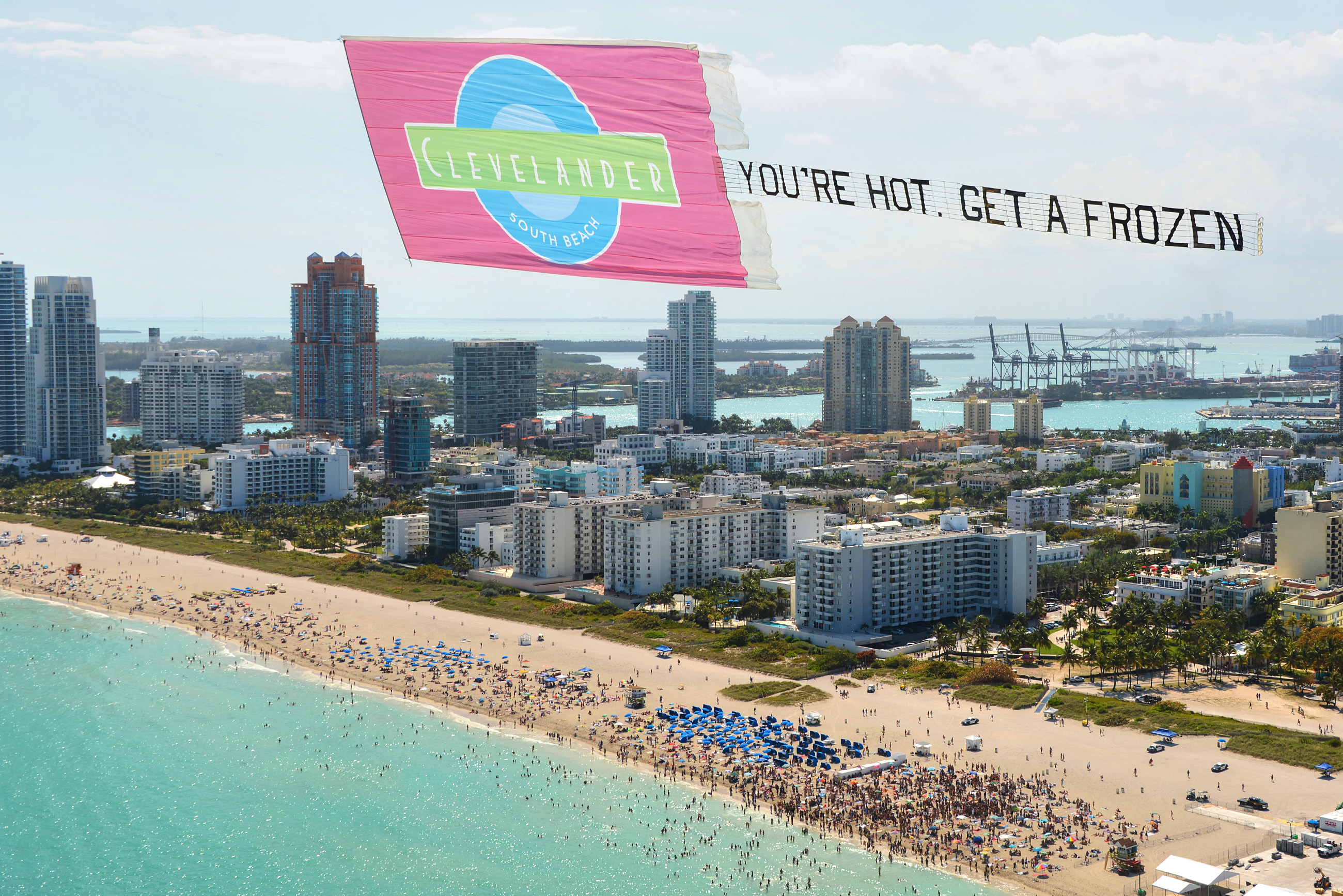 aerial banners miami