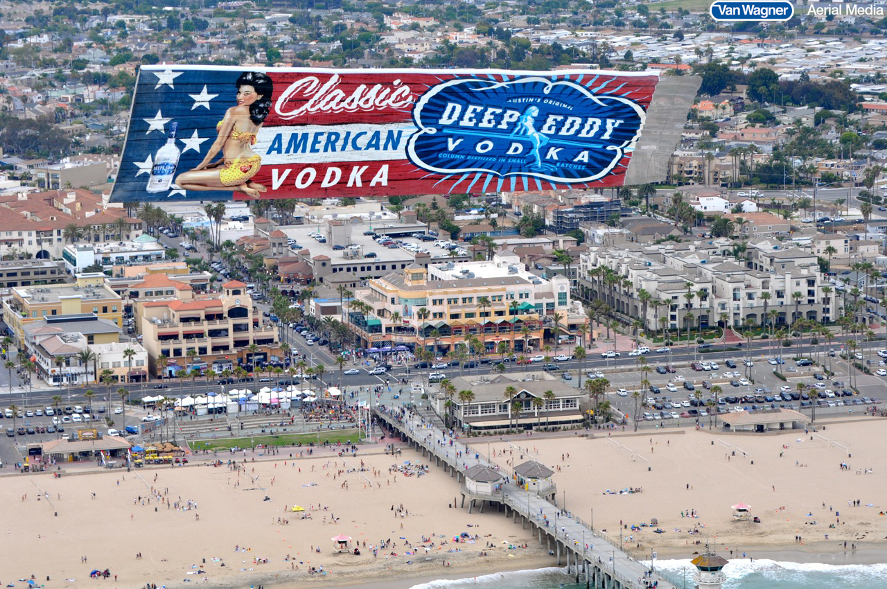 aerial advertising california