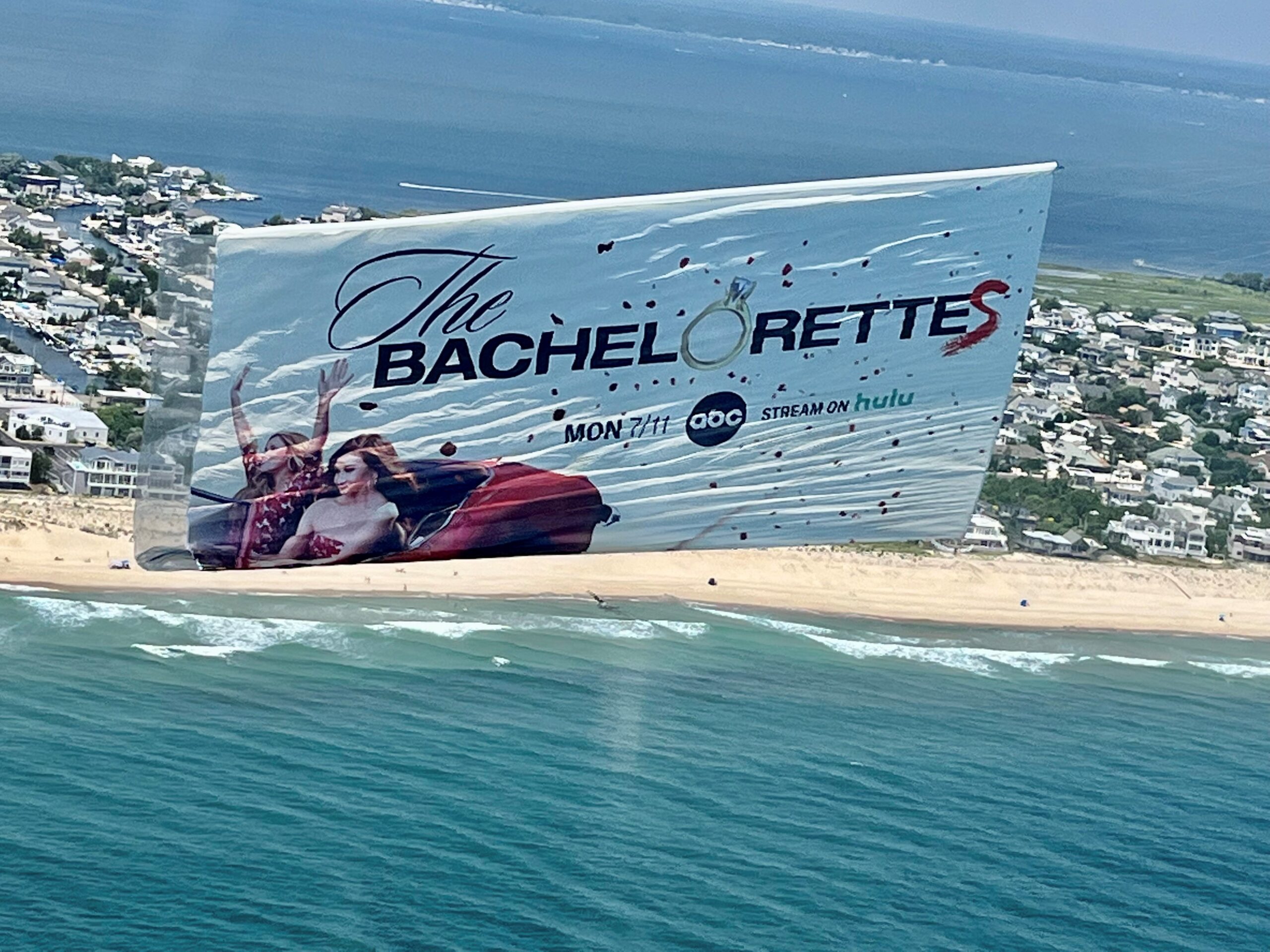 ABC Bachelorettes Aerial Billboard over New Jersey