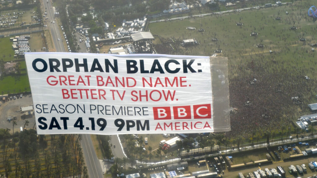 BBC America - Aerial Billboard