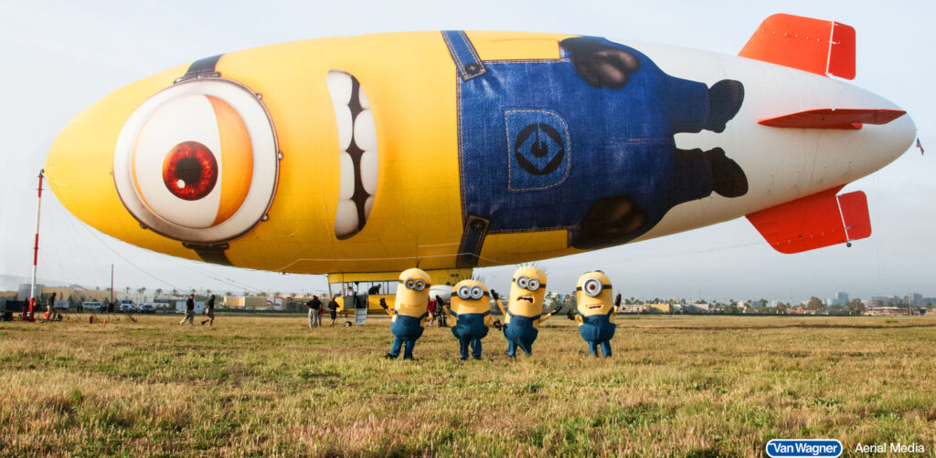 Despicablimp with minions