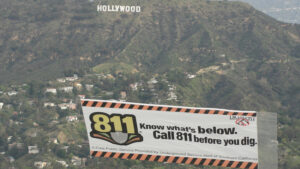 811 Call Dig Aerial Billboard