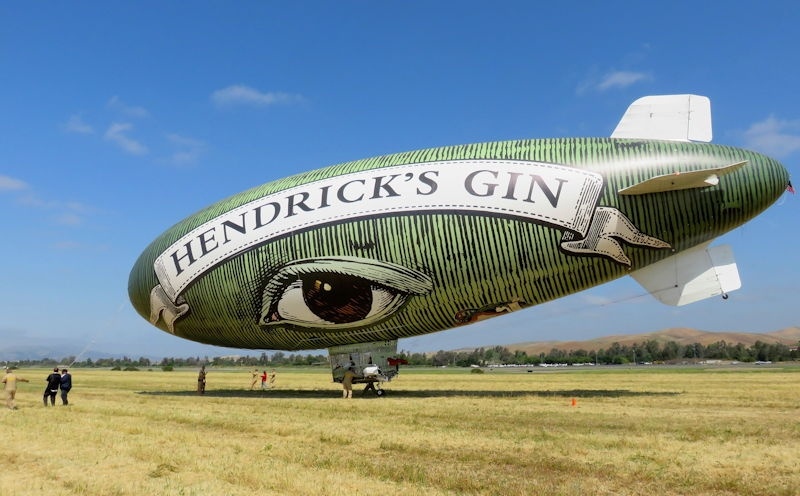 Hendrick's Gin Blimp