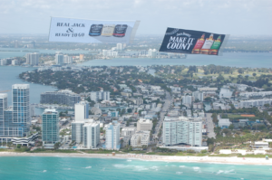 Jack Daniels Aerial Billboard