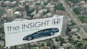 Honda Aerial Billboard LA Marathon