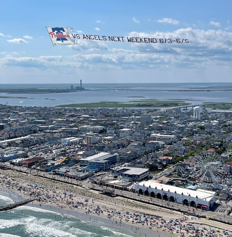 Phillies aerial billboards