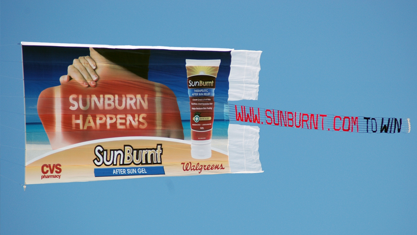 Sunburnt Aerial Billboard - Why Aerial Example