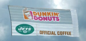 Dunkin Donuts NFL Aerial Ad