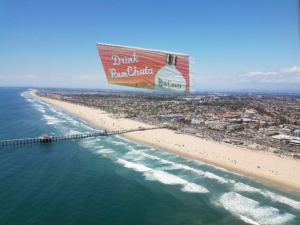 RumChata Aerial Billboard