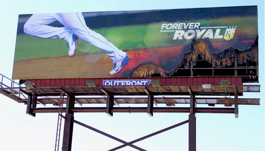 Kansas City Royals billboard