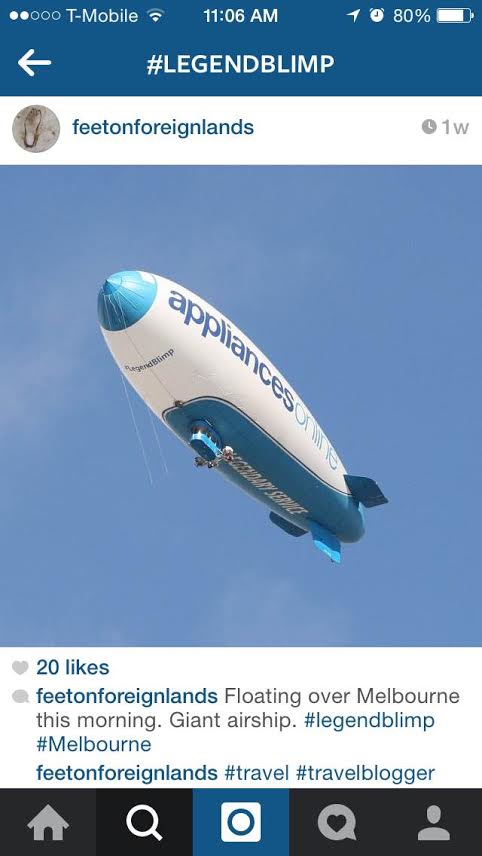 legend blimp instagram