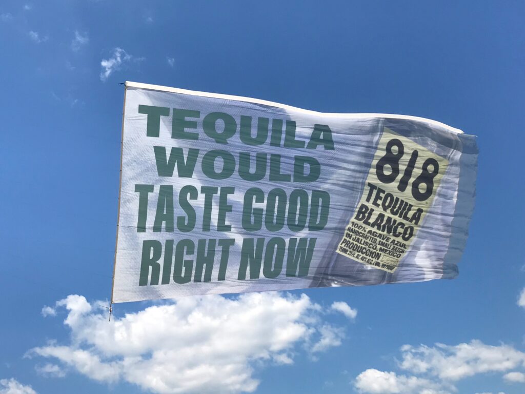 818 Tequila Aerial Billboard