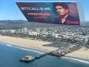 Showtime - American Gigolo Aerial Billboard