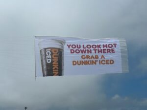 Dunkin over Rhode Island